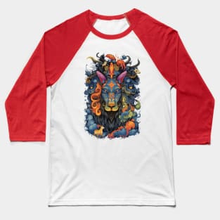 Zoomorphic Beasts - Antelope Baseball T-Shirt